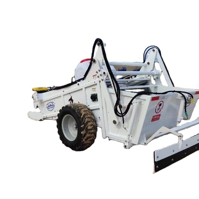 Hydraulically Controlled Vibrating Screen Beach Cleaner for Industry on Wet Beaches