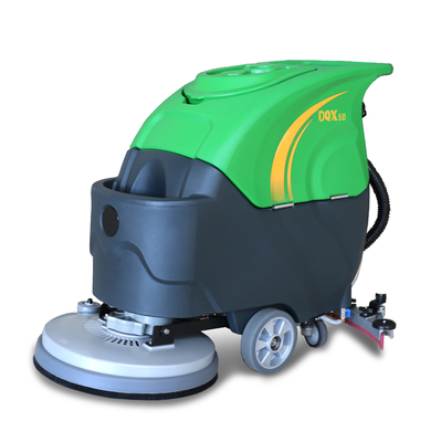 Building Battery Ride on Cleaning Machine Dual Brush Floor Scrubber Dryer with CE Red