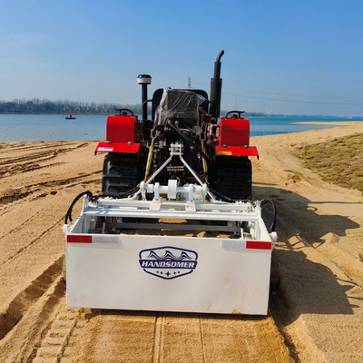 Hydraulically Controlled Vibrating Screen for Sand Beach Cleaning on Industrial Level