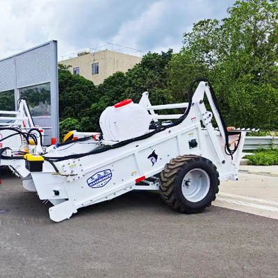 2000r/min Speed 1800kg Beach Sand Cleaning Machine Sift Debris with Hydraulic Power