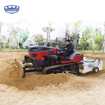 800KG Beach Cleaning Machine Hydraulically Controlled Vibrating Screen for Sand Beach