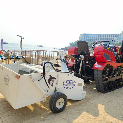 Environmental Beach Cleaner Tractor for Efficiently Removing Garbage on the Shore