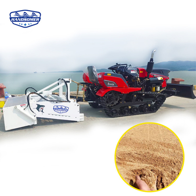 Alkaline Cleaning Process Tractor for Removing Stone Seaweed and Garbage on the Beach